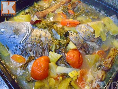 Cách làm món cá chép om dưa hấp dẫn cơm cuối tuần