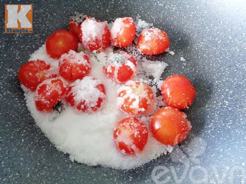 Cách làm mứt cà chua bi dẻo ngon, thơm ngọt