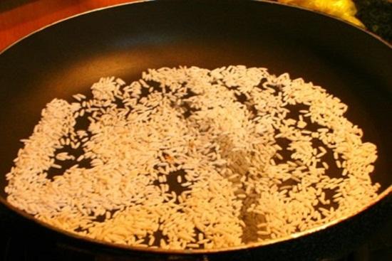 Cách làm nước gạo rang mát bổ