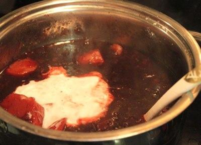 Cách nấu món chè nếp cẩm và khoai sọ dẻo bùi rất ngon