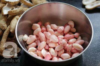 Cách nấu xôi đậu phộng cốt dừa nhanh gọn mà ngon cho bữa sáng
