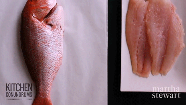 Cách tách xương và lột da cá nhanh gọn mà lại dễ thực hiện