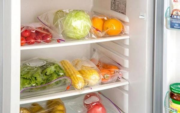 Mẹo bảo quản rau củ quả tươi lâu trong tủ lạnh, để nhiều ngày chẳng hề lo hỏng