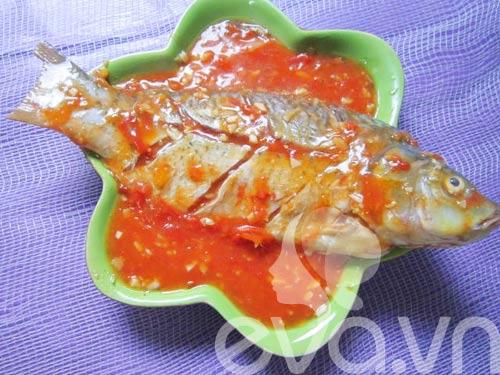 Ngon cơm với cá hấp chua ngọt