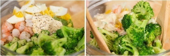 Nắng gắt, làm salad tôm súp lơ thanh mát dễ ăn để cả nhà cùng giải nhiệt