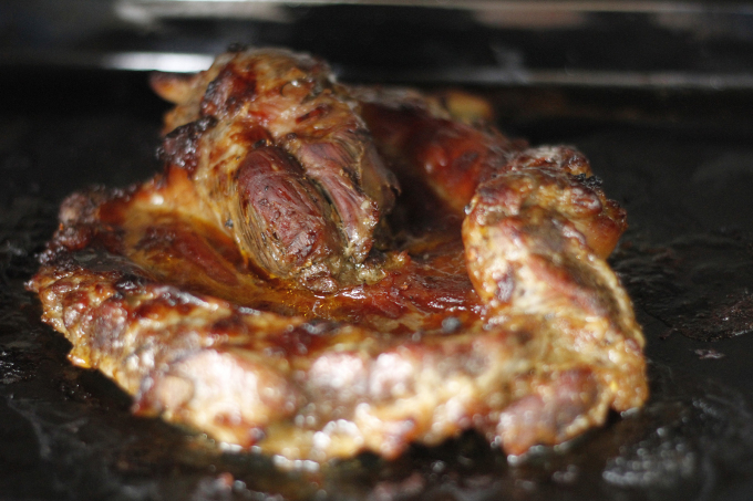 Cách làm thịt dải lợn nướng