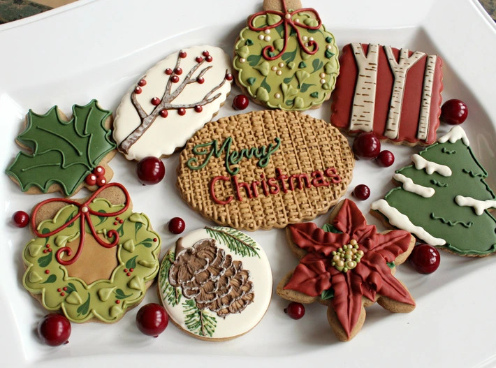 Ngắm những chiếc bánh quy vừa đẹp vừa ngon đặc biệt dành cho lễ Giáng sinh