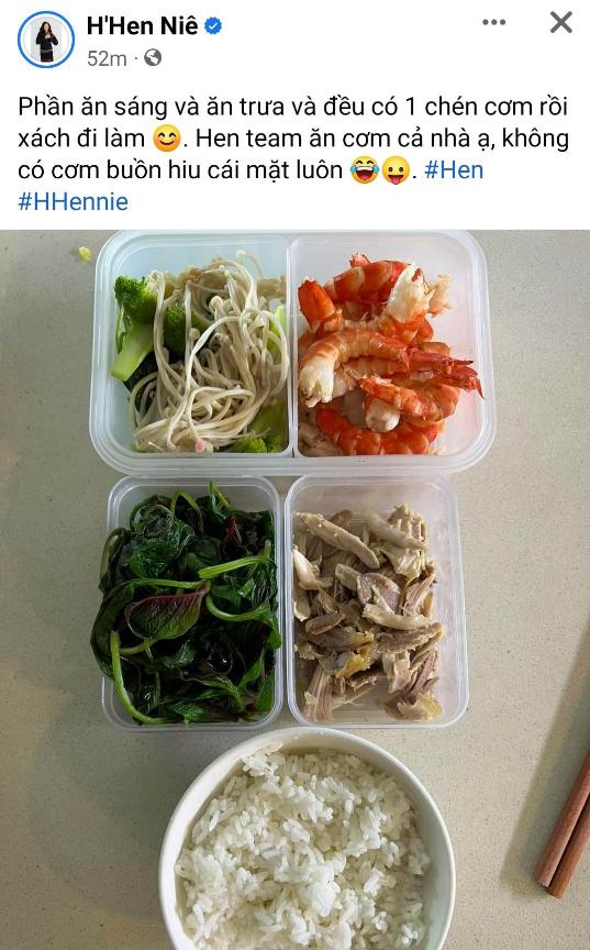 Món thịt đặc biệt ngày nào cũng ăn để giảm cân, giữ dáng của Hhen Nie, lý do nàng Hậu mang cơm nhà đi ăn dù liên tục chạy show
