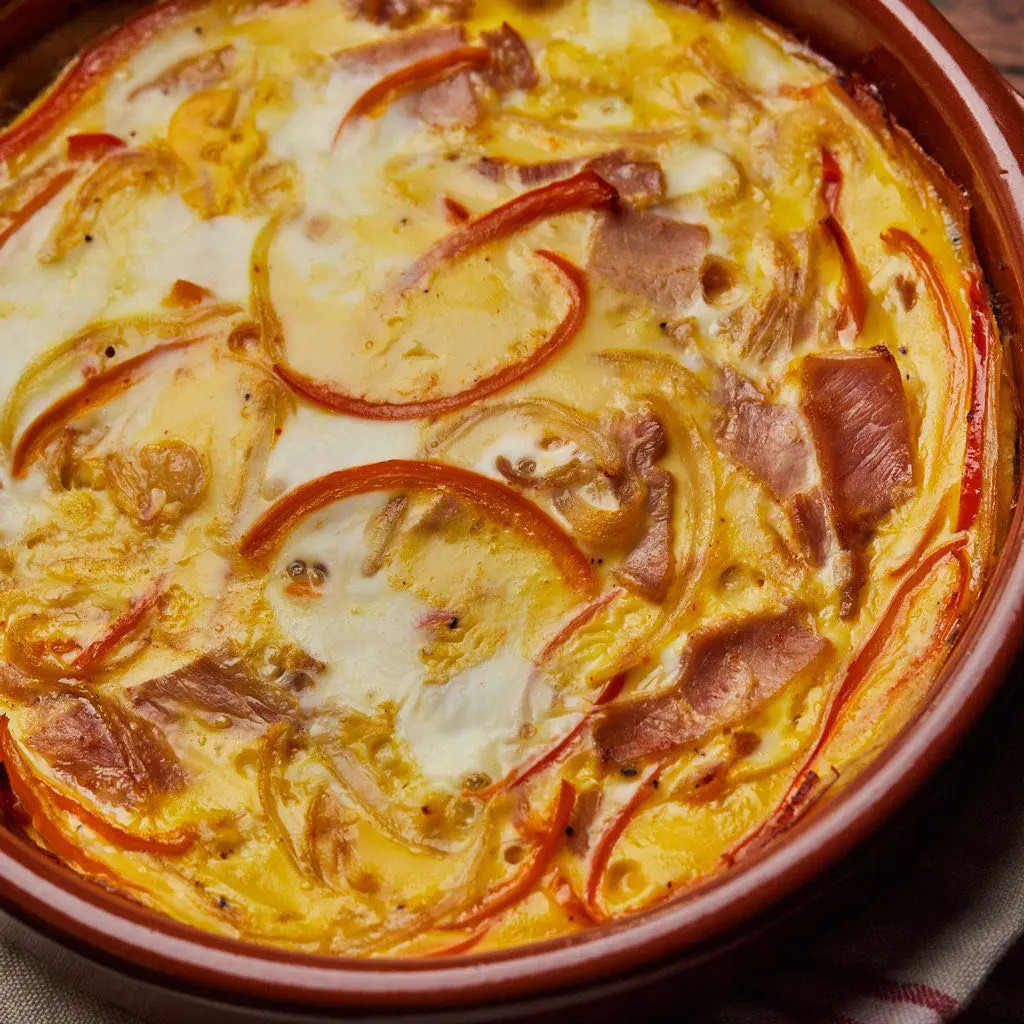 Trứng rán kiểu Tây Ban Nha ngon miễn chê cho bữa cơm ngày nghỉ lễ