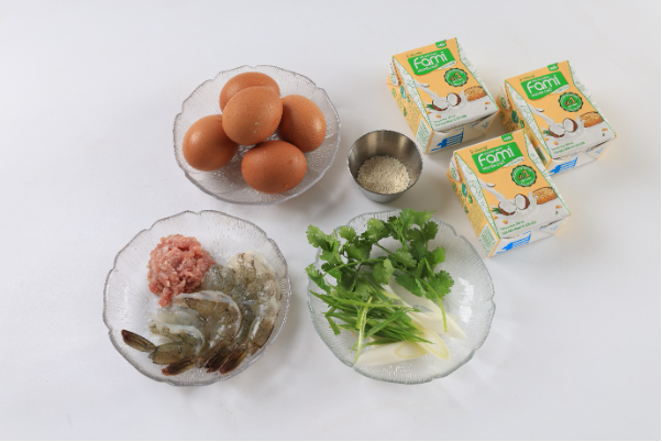 Trứng hấp tôm thịt sữa đậu nành: Món ăn sáng bổ dưỡng chỉ trong 20 phút